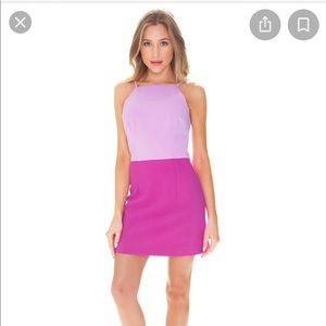 French connection color block dress